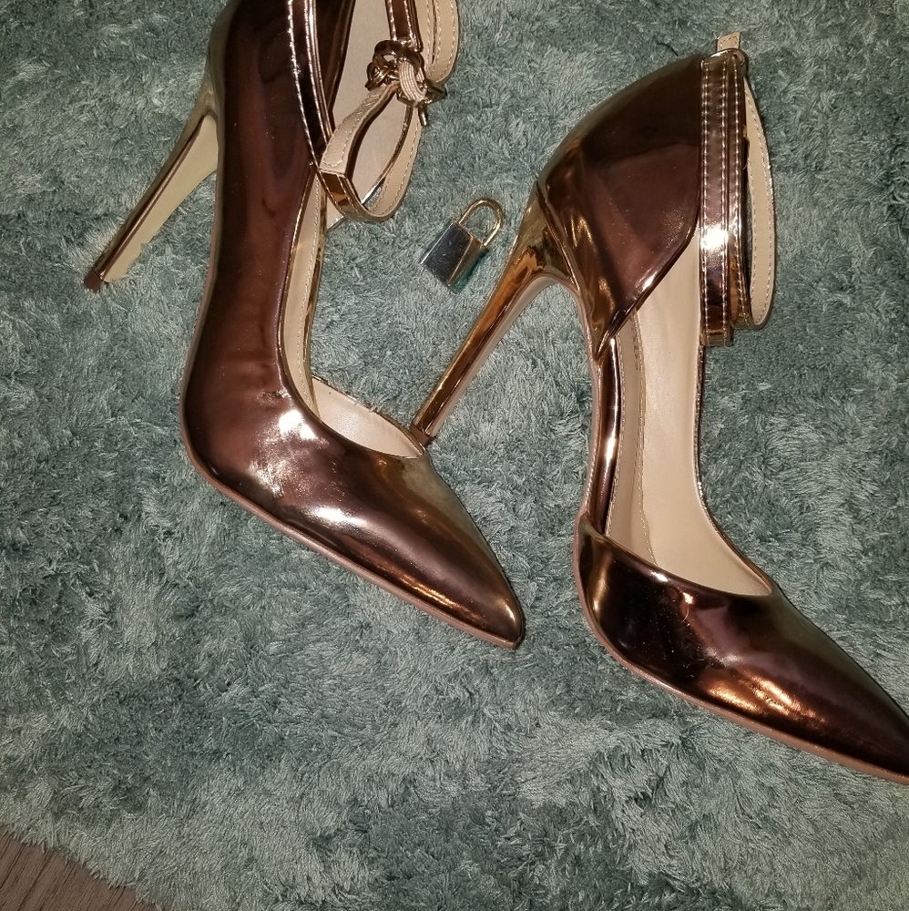AUDRI PUMPColor: ROSEGOLD - Picture 7 of 12